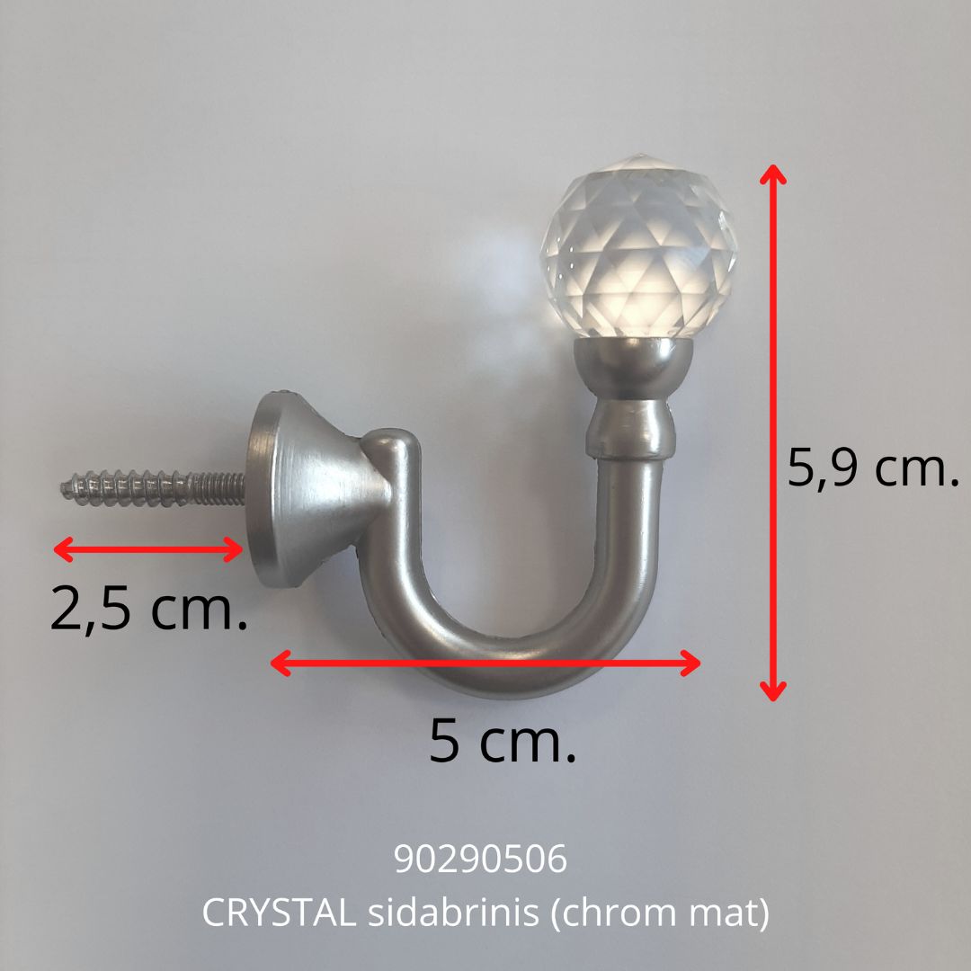 CURTAIN TIE BACK HOOK - Image 3