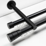 9005 DVIEJŲ LAZDŲ KARNIZAS SU GRIOVELIU